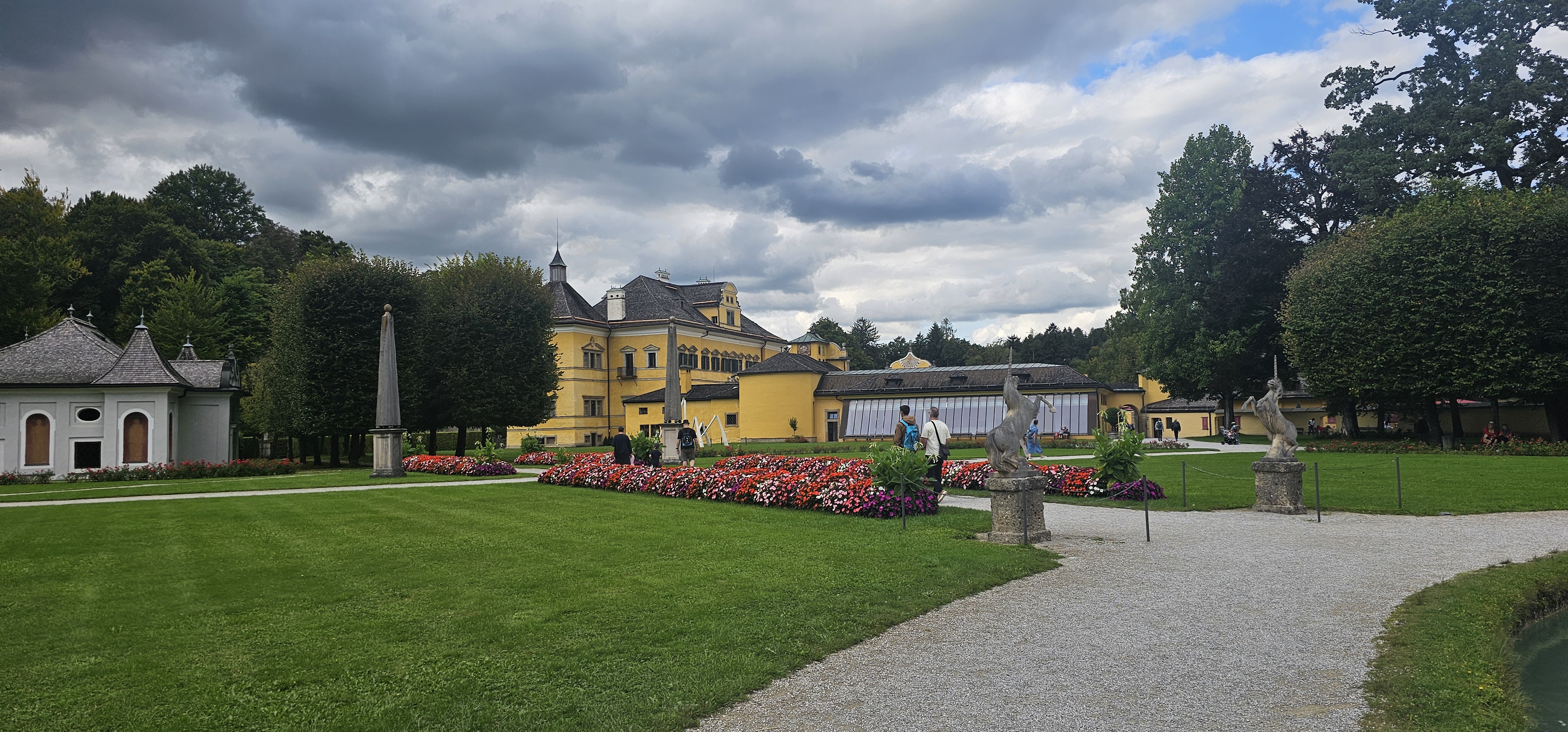 Hellbrunn trick fountains